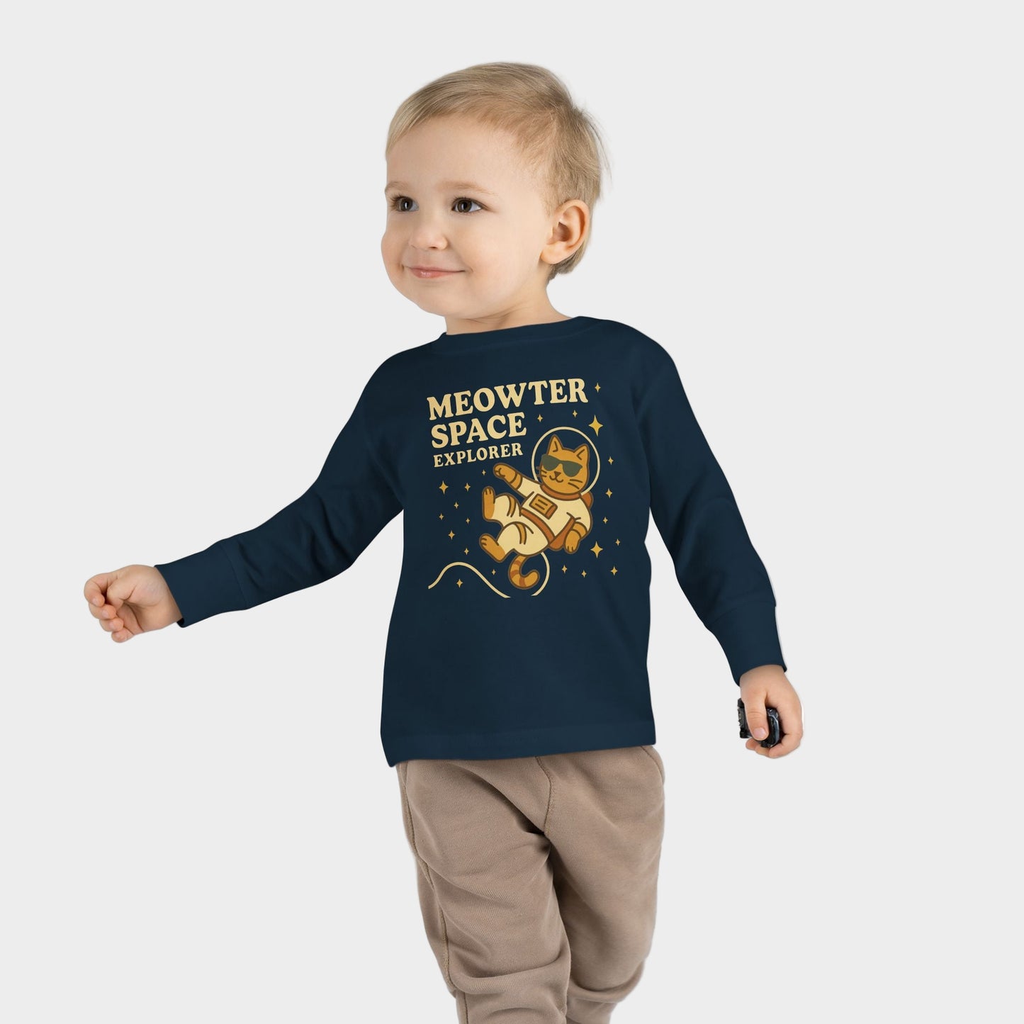 Cosmic Cat Toddler Long Sleeve