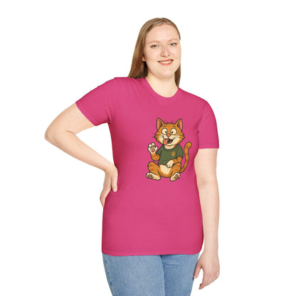 Goofy Cat T-Shirt