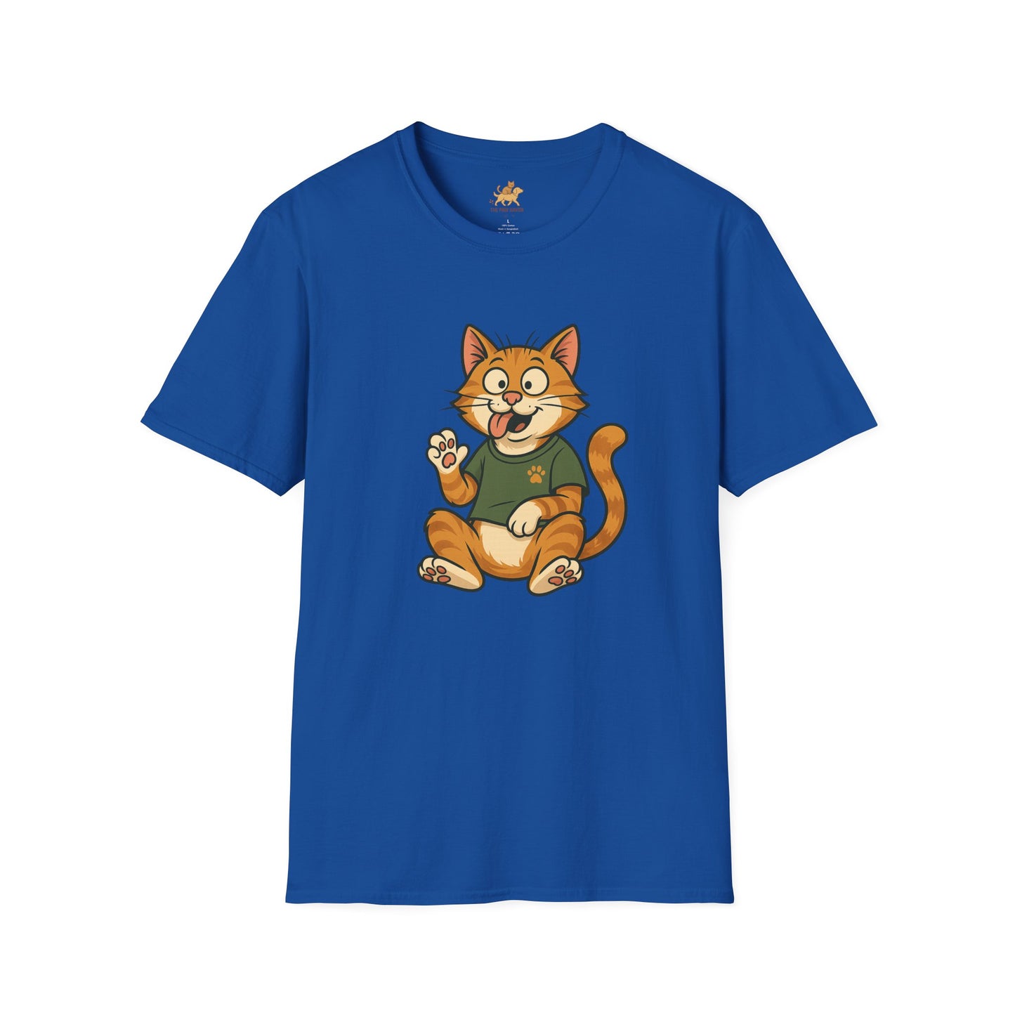 Goofy Cat T-Shirt