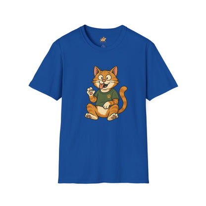 Goofy Cat T-Shirt