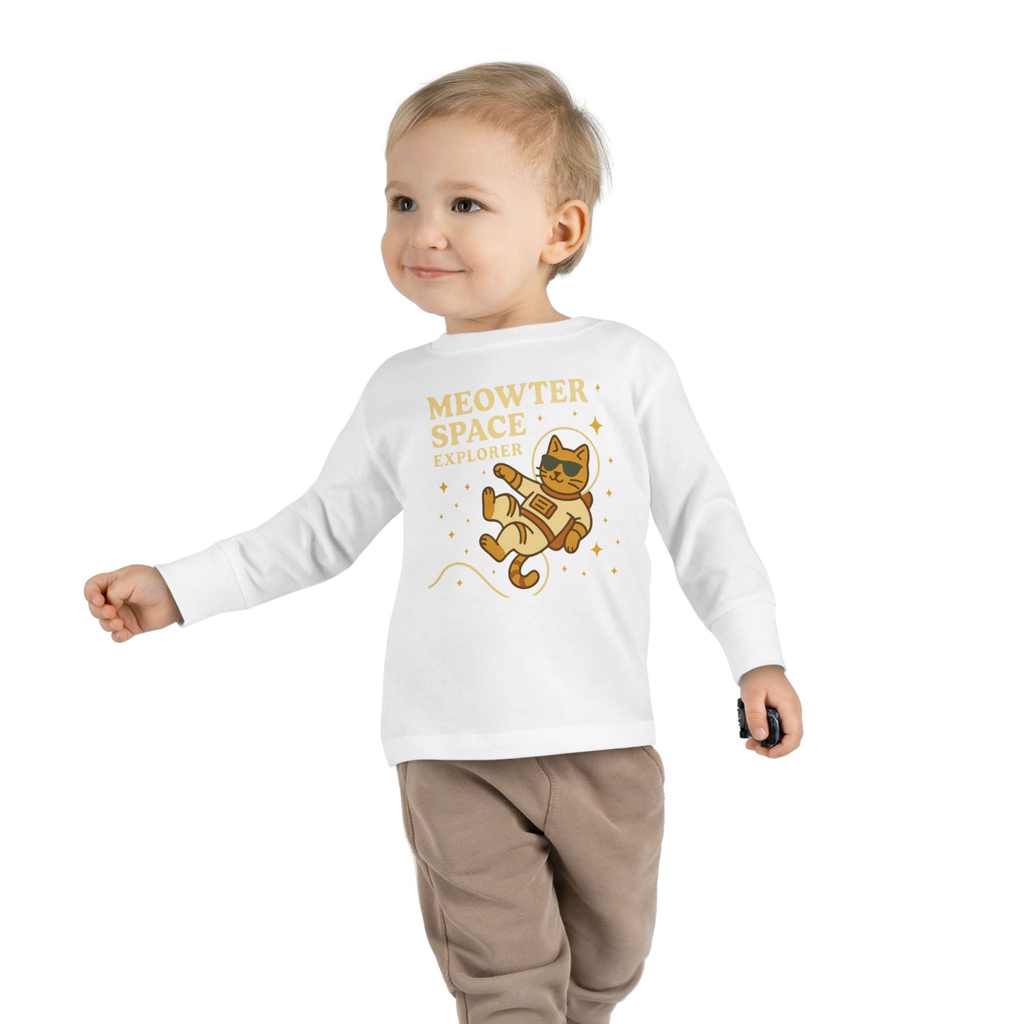 Cosmic Cat Toddler Long Sleeve
