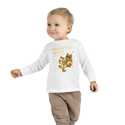 Cosmic Cat Toddler Long Sleeve