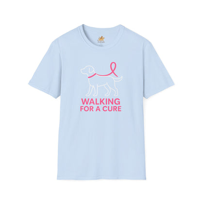 Breast Cancer Walk Dog T-Shirt