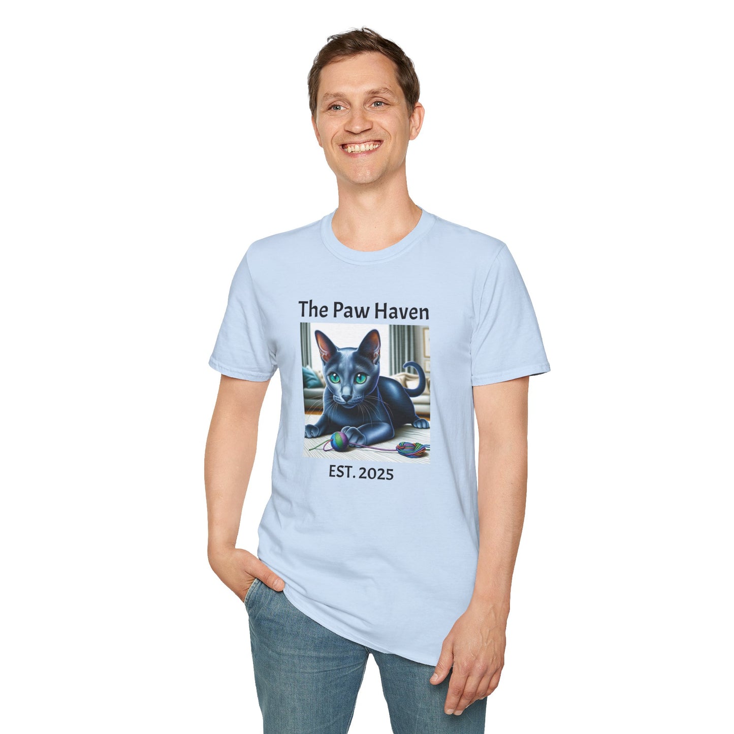 The Paw Haven Cat Lover Unisex T-Shirt