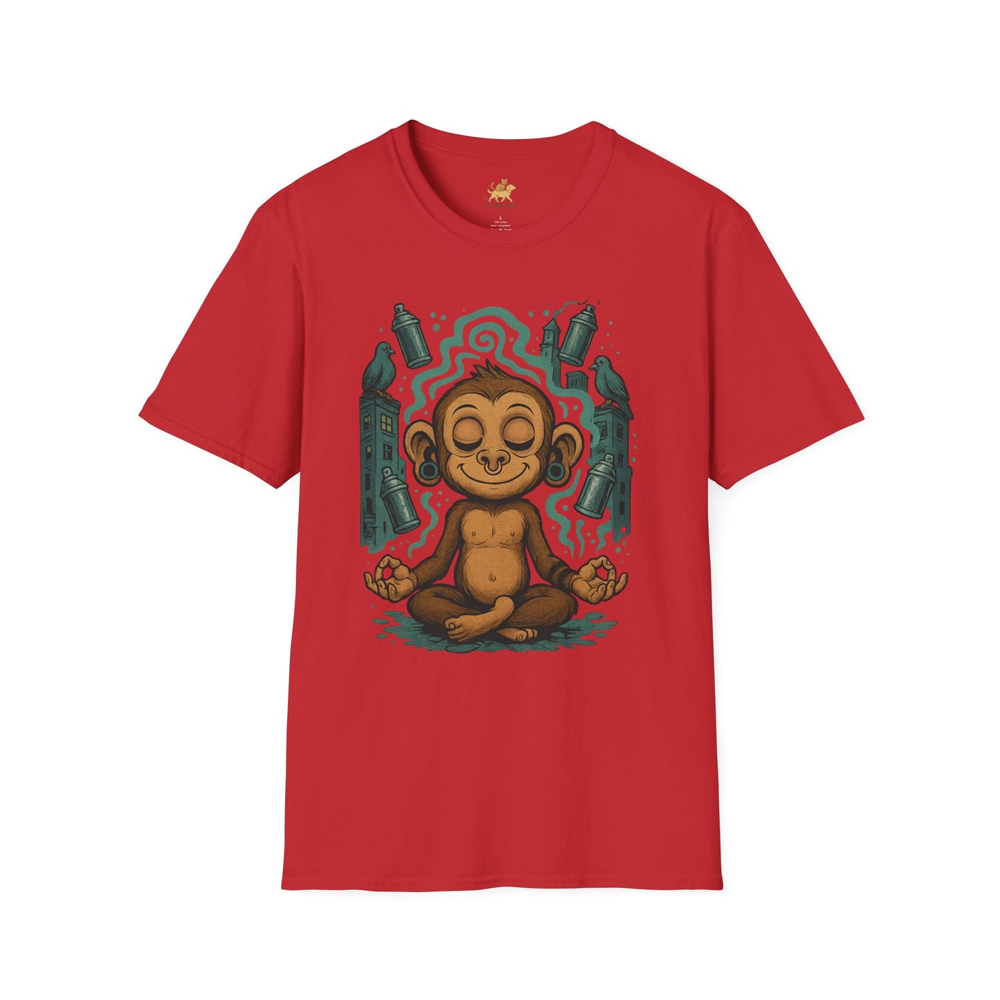 Skum Squad Monkey Fit Cotton T-Shirt