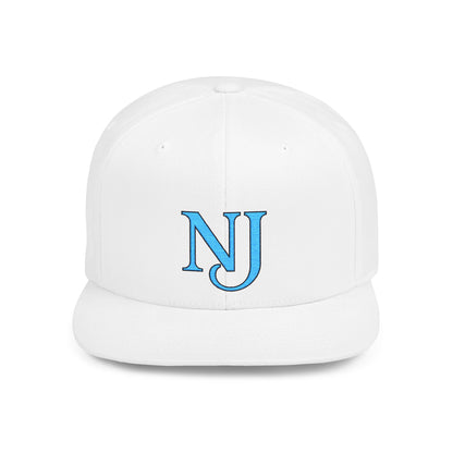 NJ Embroidered Snapback Hat