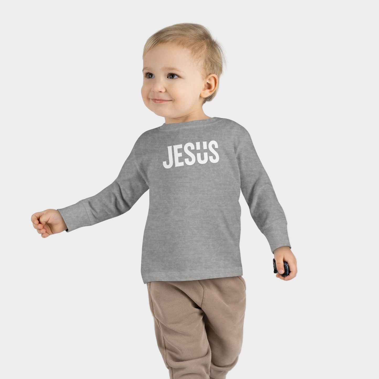 JESUS Toddler Long Sleeve Tee