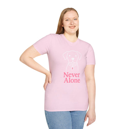 Never Alone Dog T-Shirt