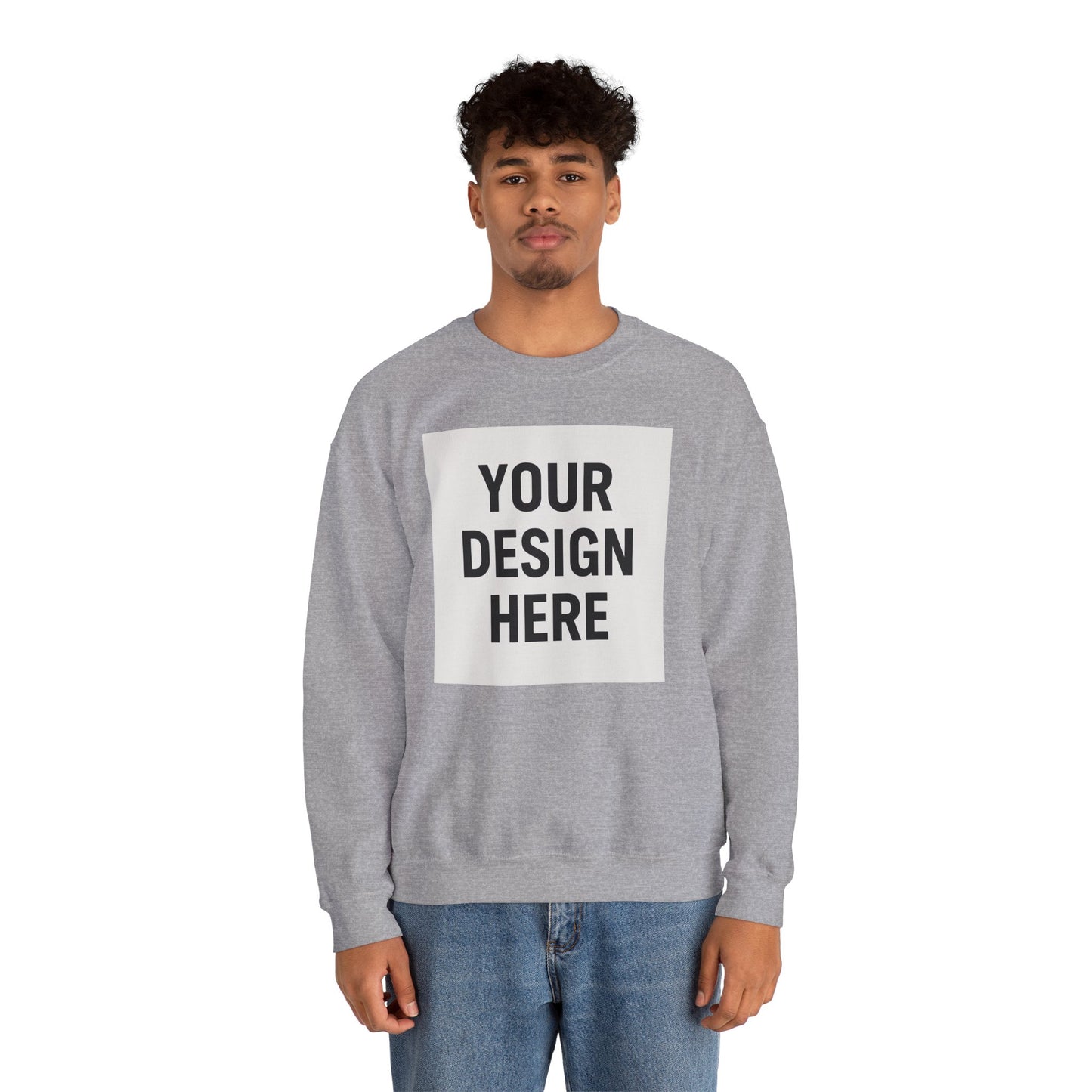 Photo Custom Crewneck Sweatshirt – "Print it your way"