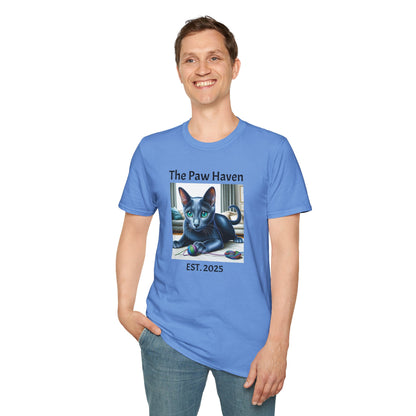 The Paw Haven Cat Lover Unisex T-Shirt