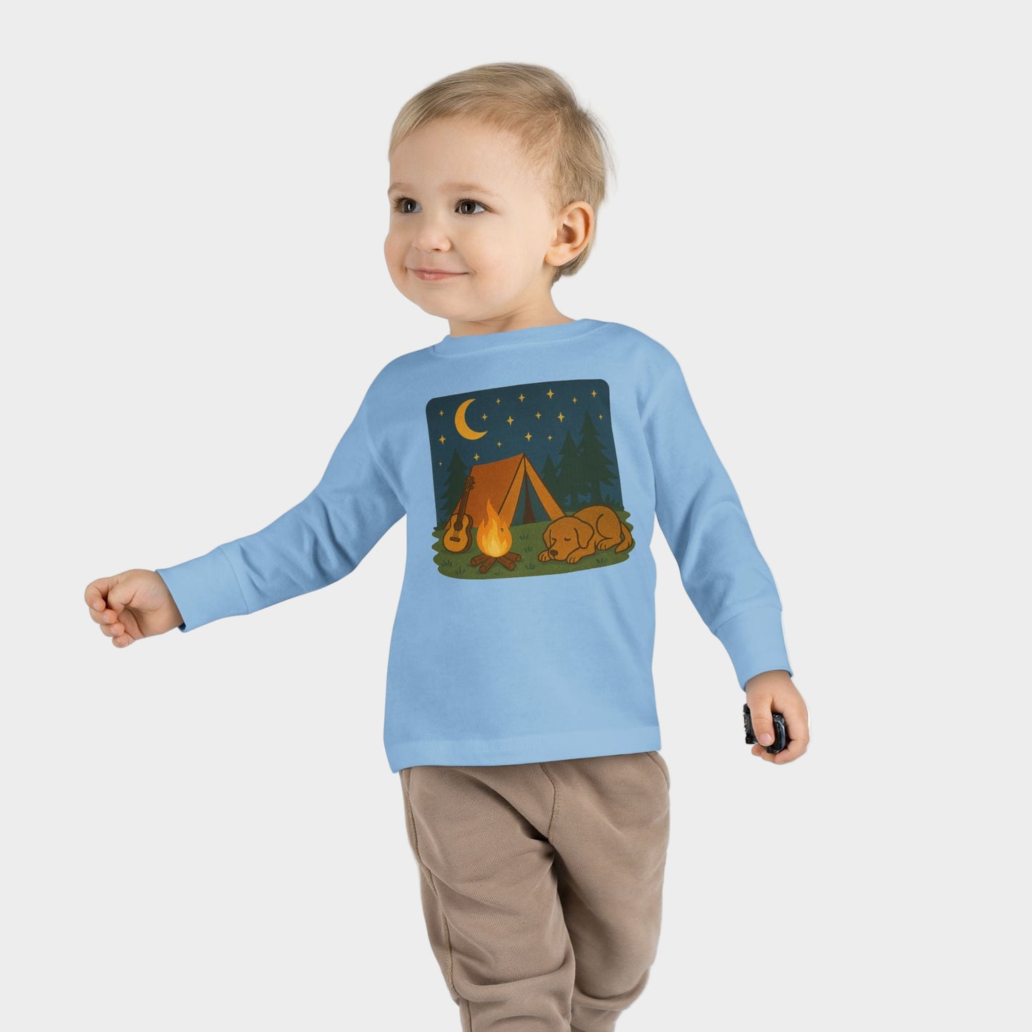 Toddler Camping Adventure Long Sleeve