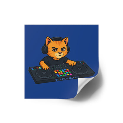 DJ Cat Stickers