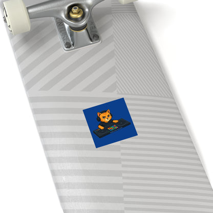 DJ Cat Stickers
