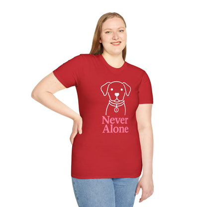 Never Alone Dog T-Shirt