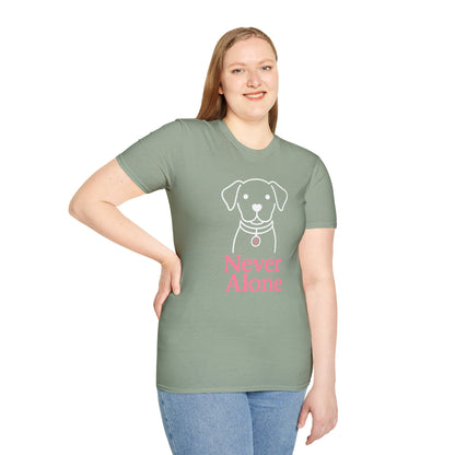 Never Alone Dog T-Shirt