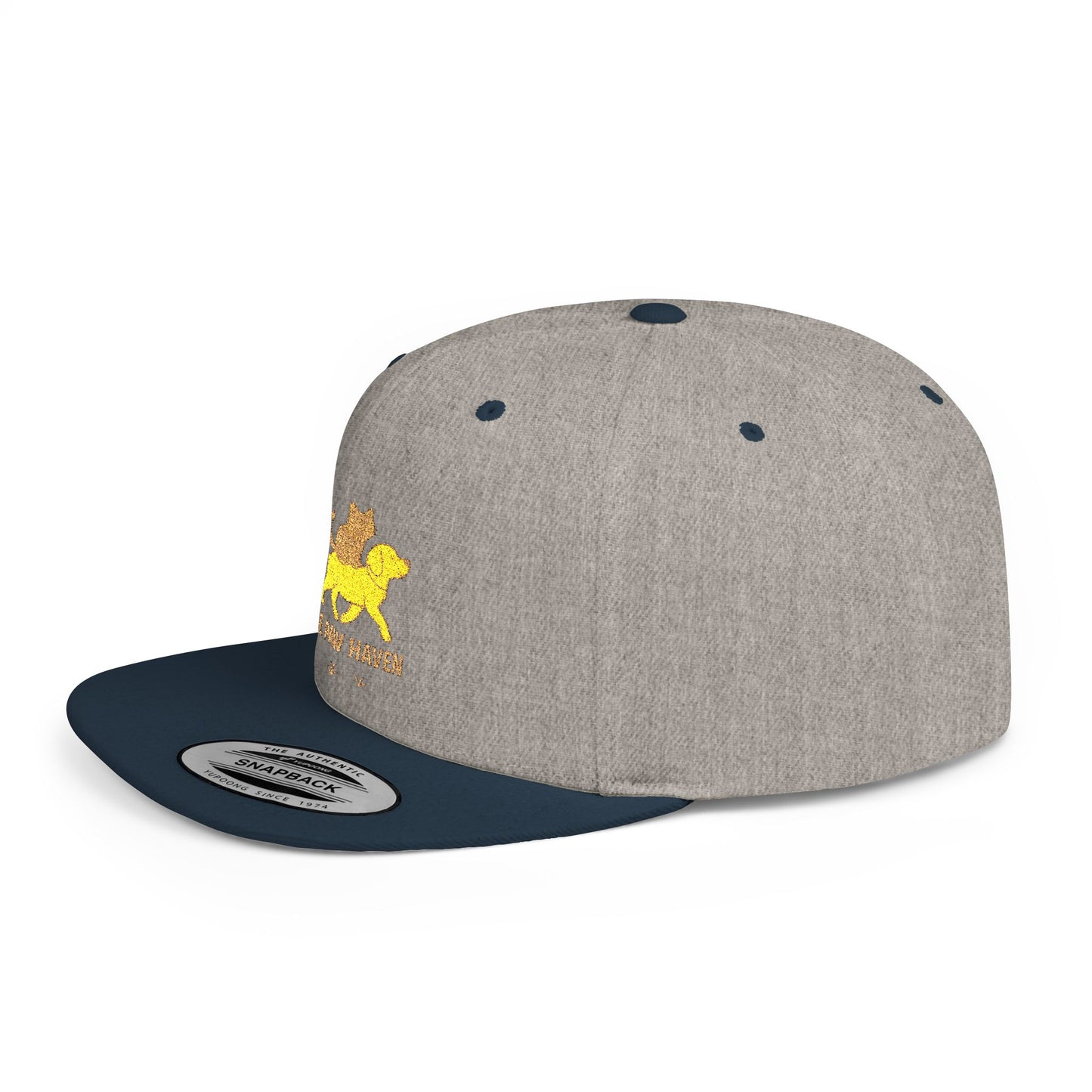The Paw Haven Flat Bill Snapback Hat