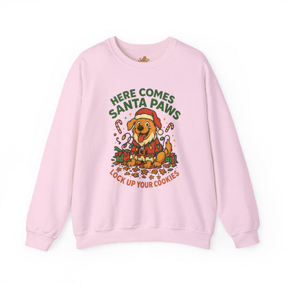 Here Comes Santa Paws Holiday Crewneck