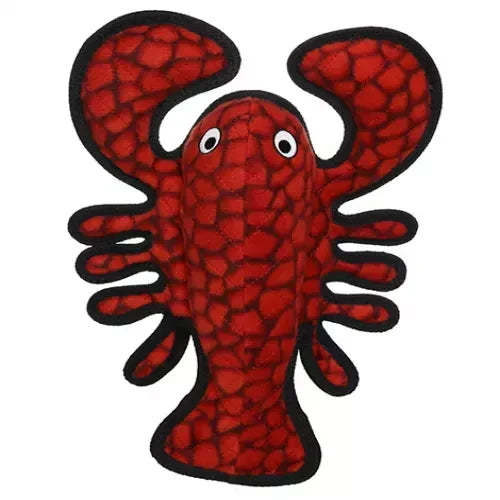 Tuffy Ocean Creature Lobster Durable Dog Toy Red, 1ea/15 in