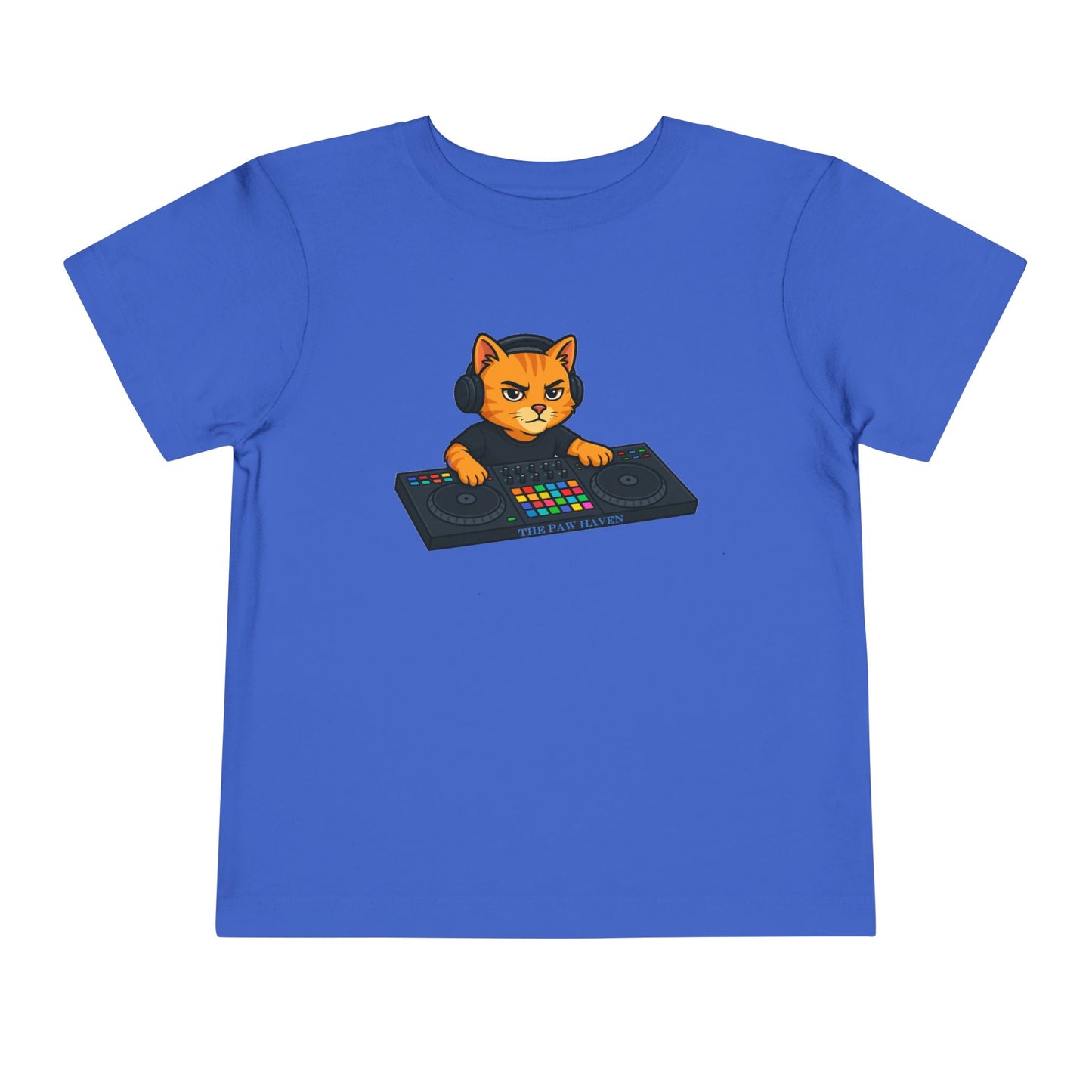 DJ Cat Toddler Tee