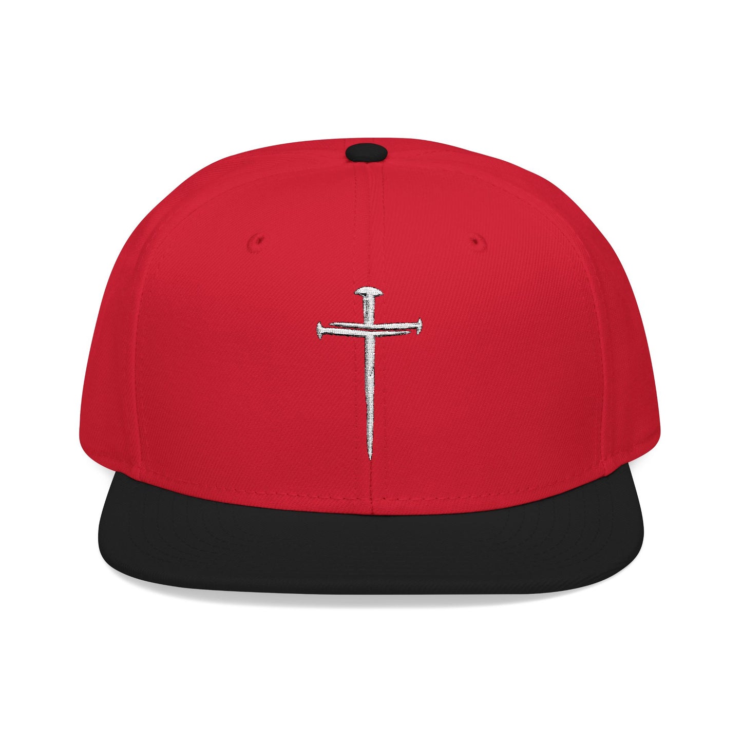 Nail Cross Snapback Hat