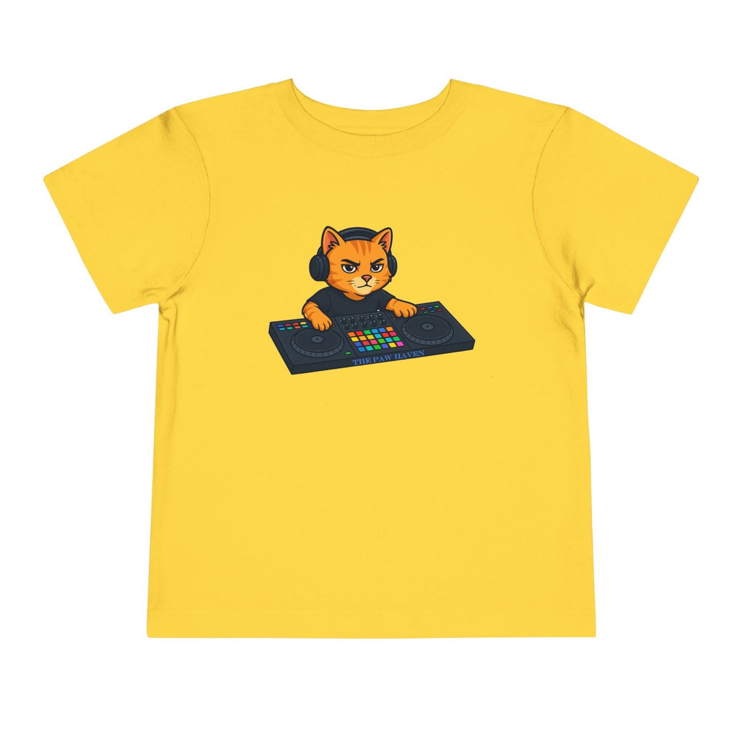 DJ Cat Toddler Tee