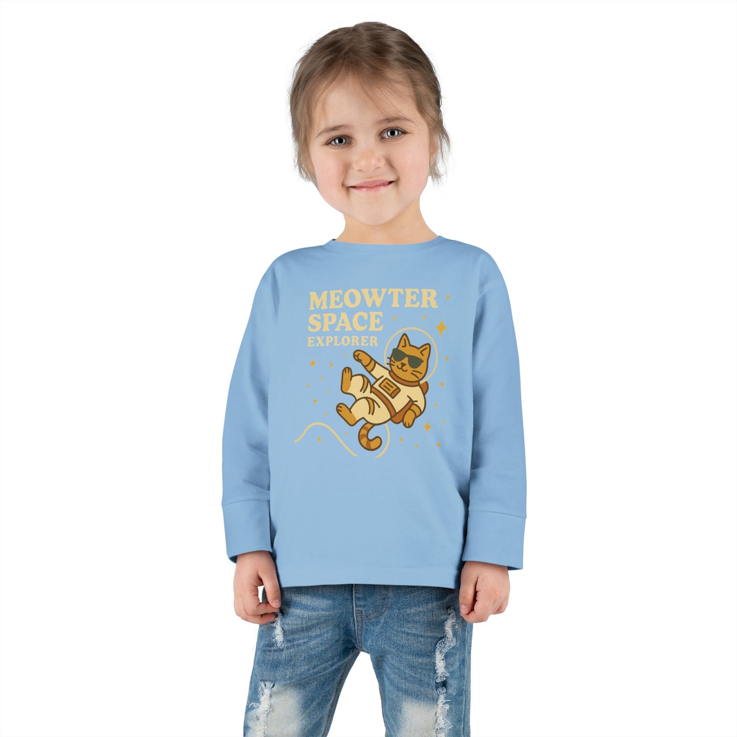 Cosmic Cat Toddler Long Sleeve
