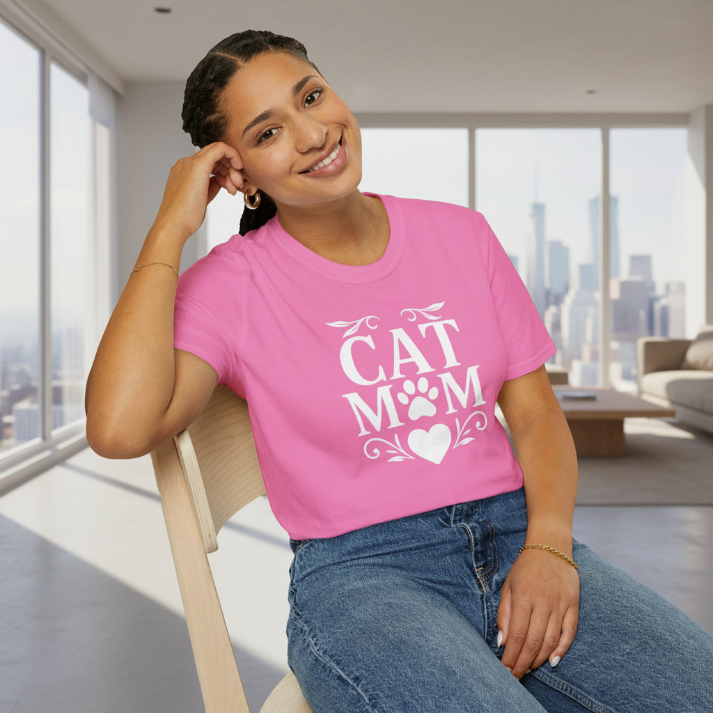 Cat Mom T-Shirt