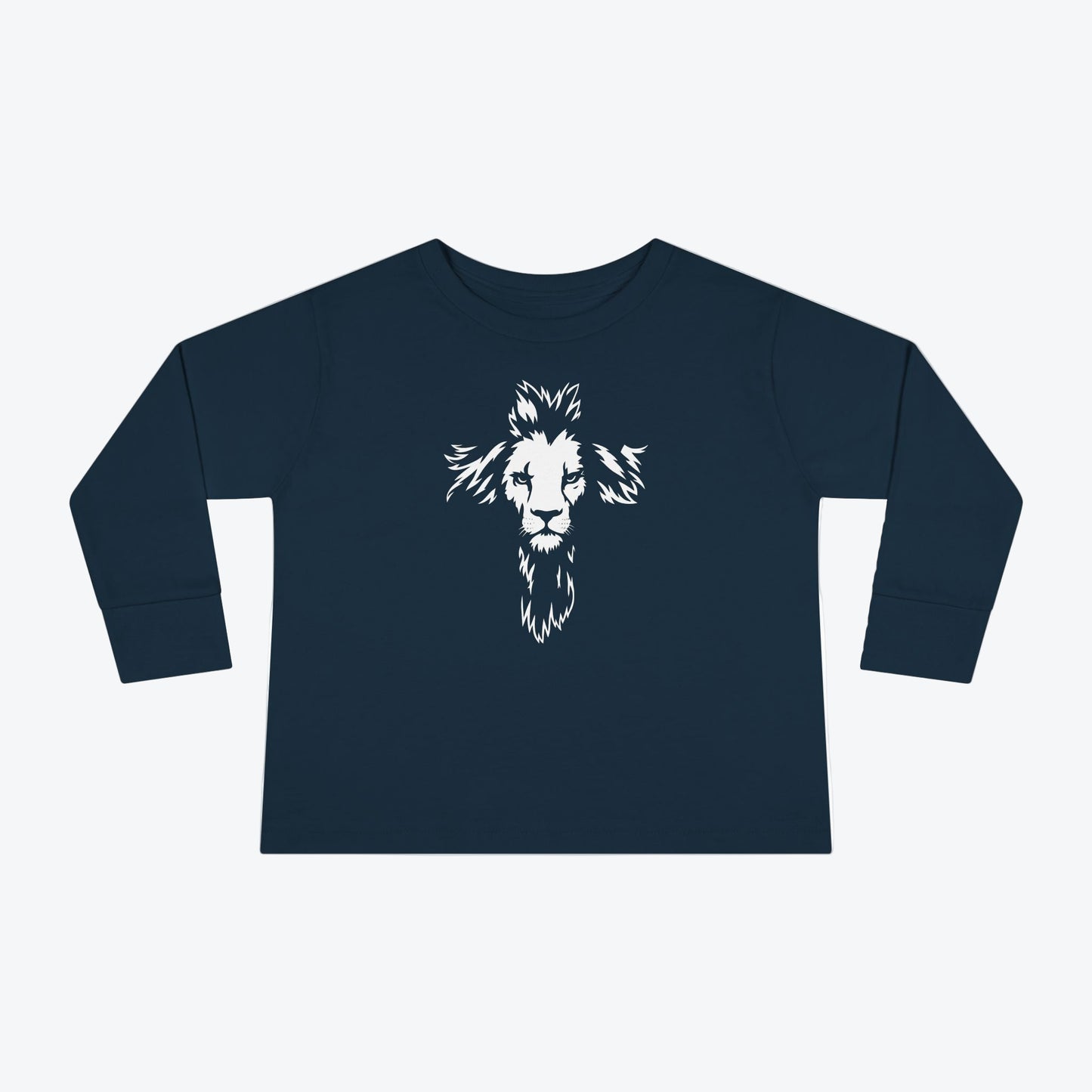 Lion Cross Toddler Long Sleeve Tee