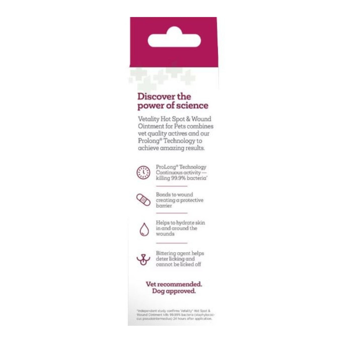 Vetality Hot Spot & Wound Ointment For Pets  2.5oz.