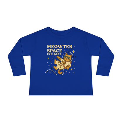 Cosmic Cat Toddler Long Sleeve