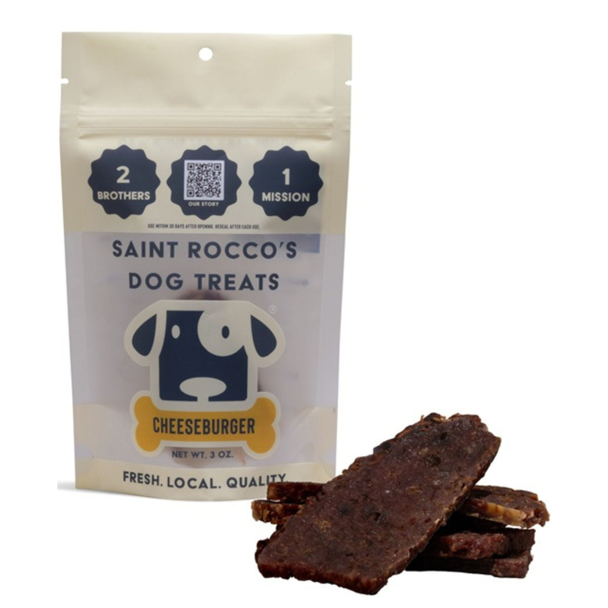 St. Rocco's Dog 3oz. Cheeseburger