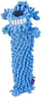 Multipet Loofa Floppy Water Bottle Buddies Dog Toy Assorted 11 in