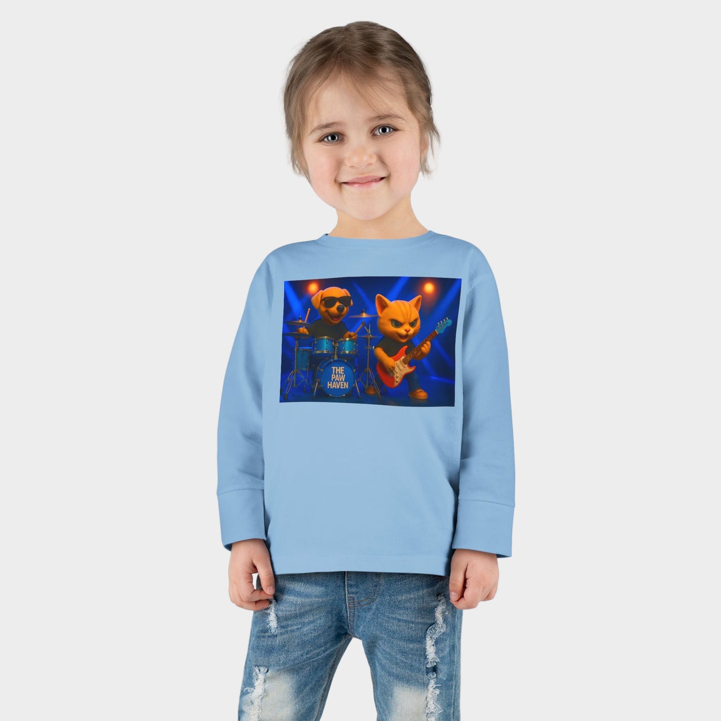 Toddler Long Sleeve Music Band Tee