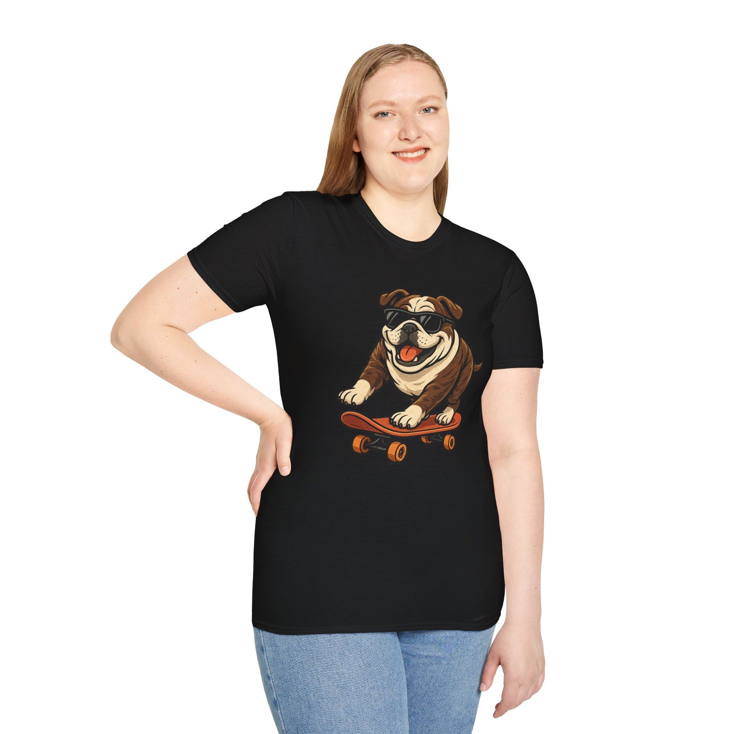 Skateboard Bulldog T-Shirt