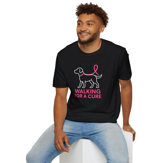 Breast Cancer Walk Dog T-Shirt