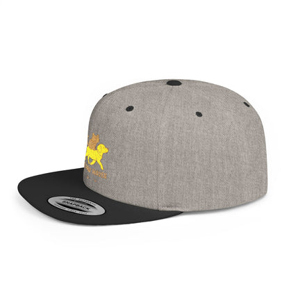 The Paw Haven Flat Bill Snapback Hat