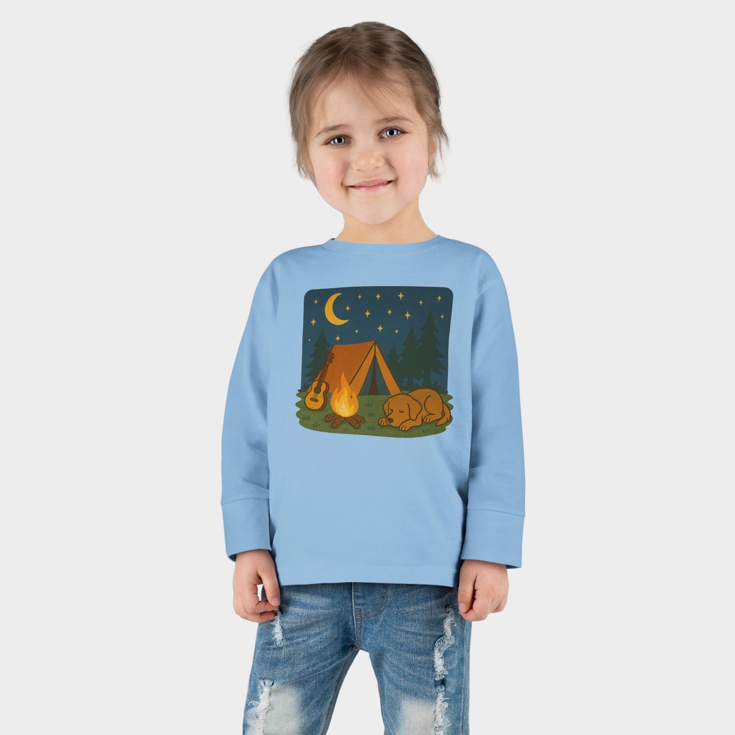 Toddler Camping Adventure Long Sleeve