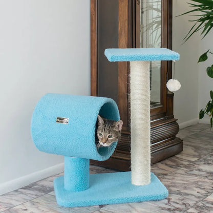 Cat Tree Real Wood Scratcher