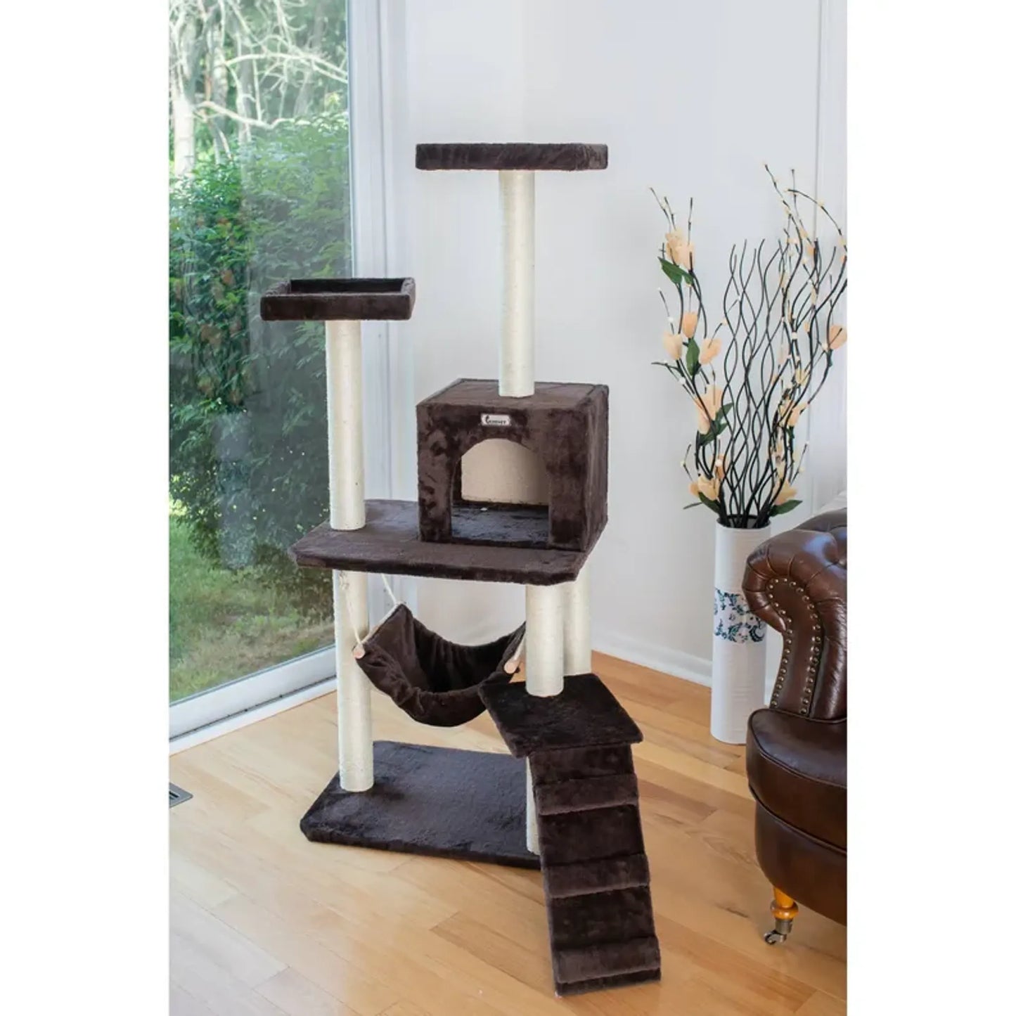 Cat Tree Real Wood Climber With Four Levels