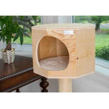 Solid Wood Cat Tree