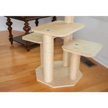Solid Wood Cat Tree