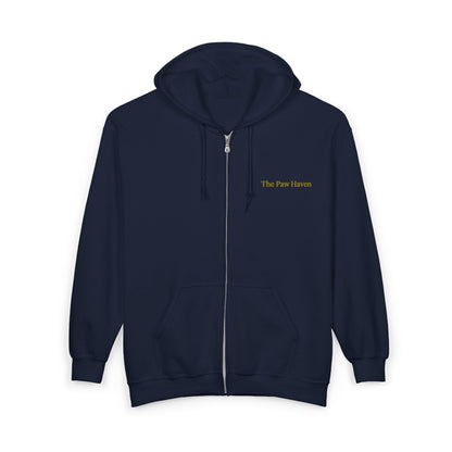 The Paw Haven Unisex Zip-Up Hoodie