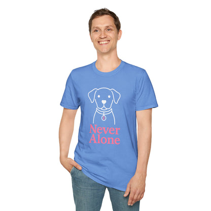 Never Alone Dog T-Shirt