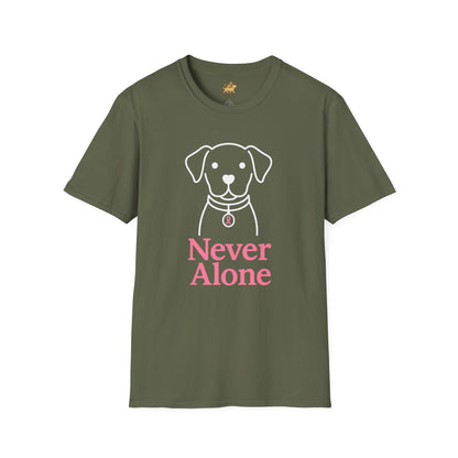Never Alone Dog T-Shirt
