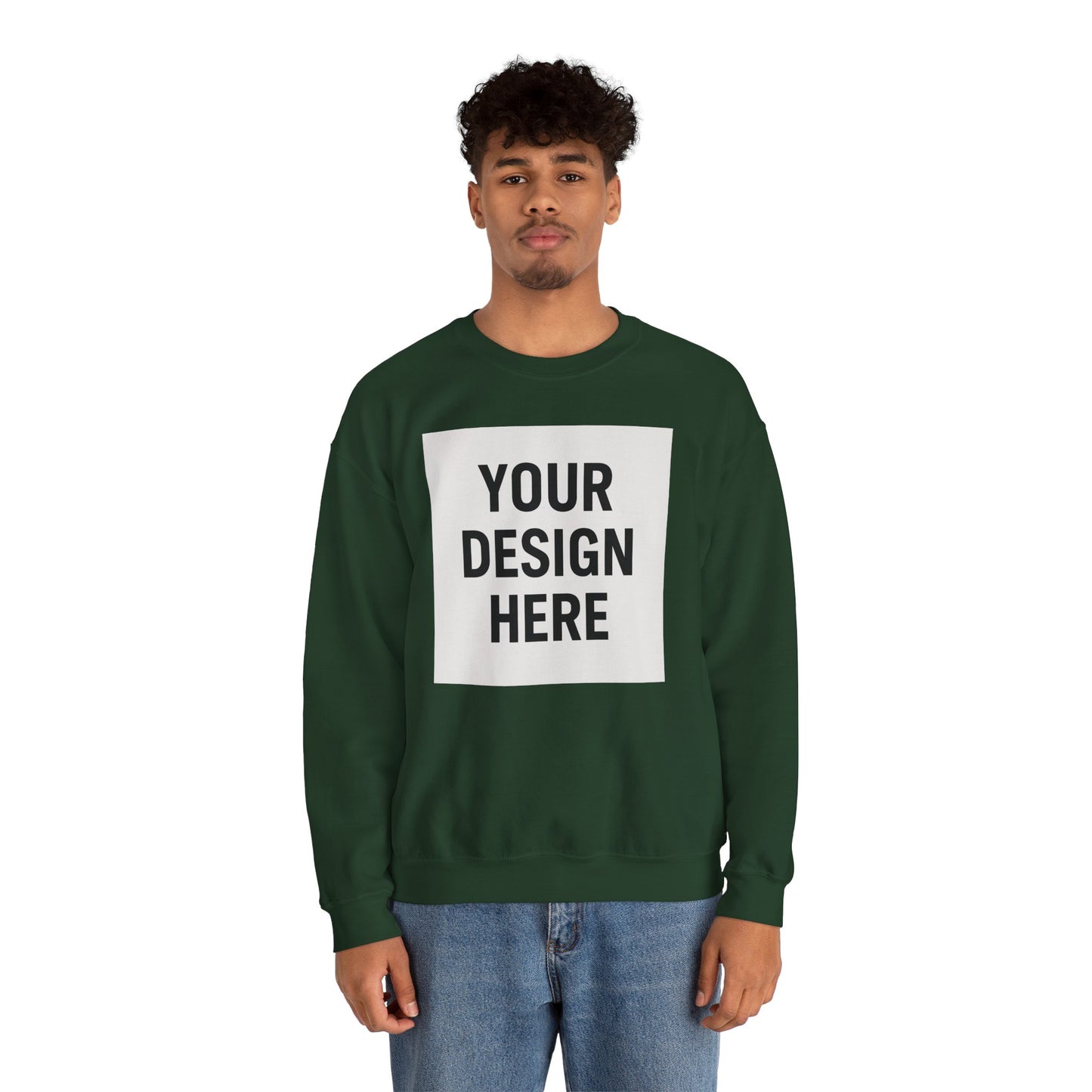 Photo Custom Crewneck Sweatshirt – "Print it your way"