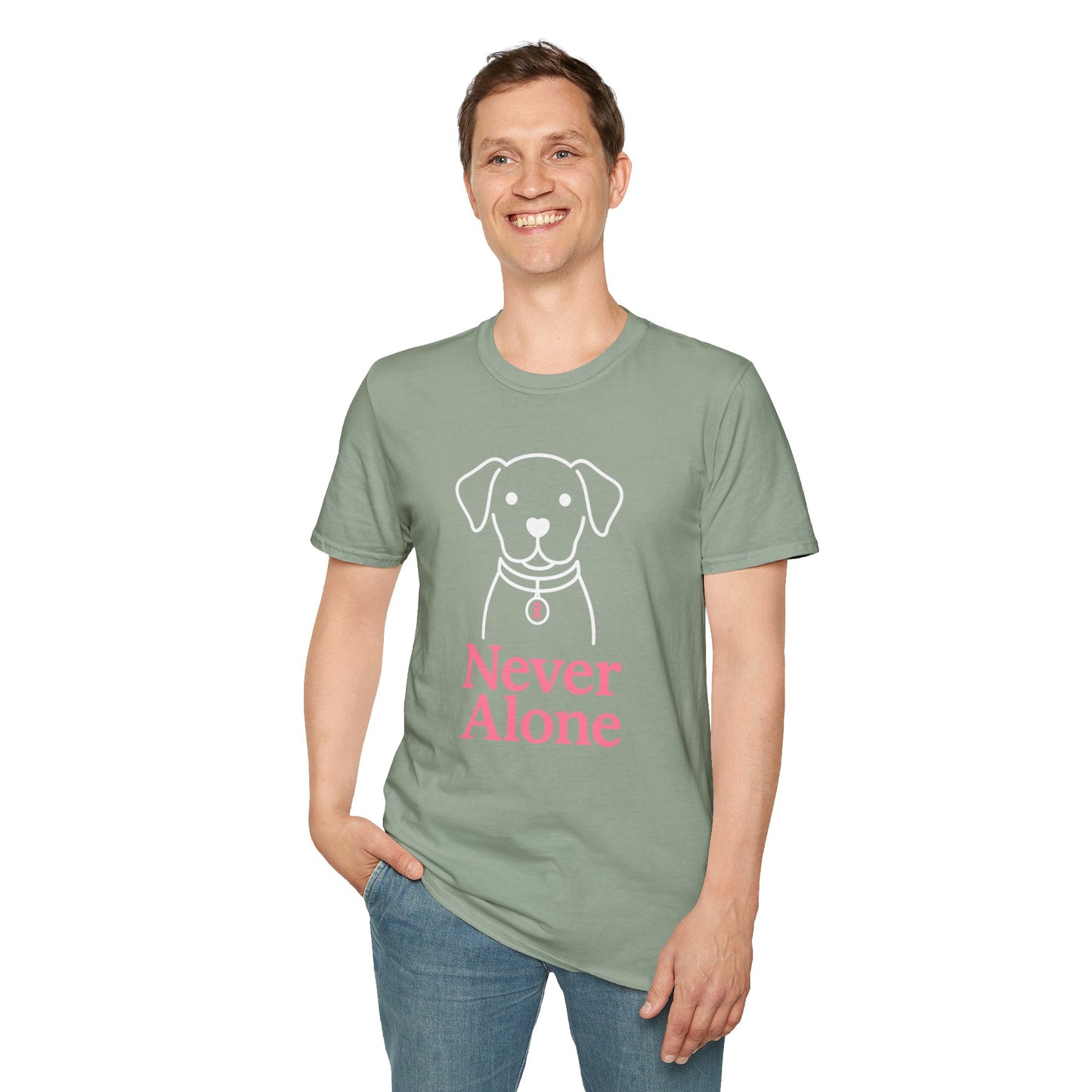 Never Alone Dog T-Shirt