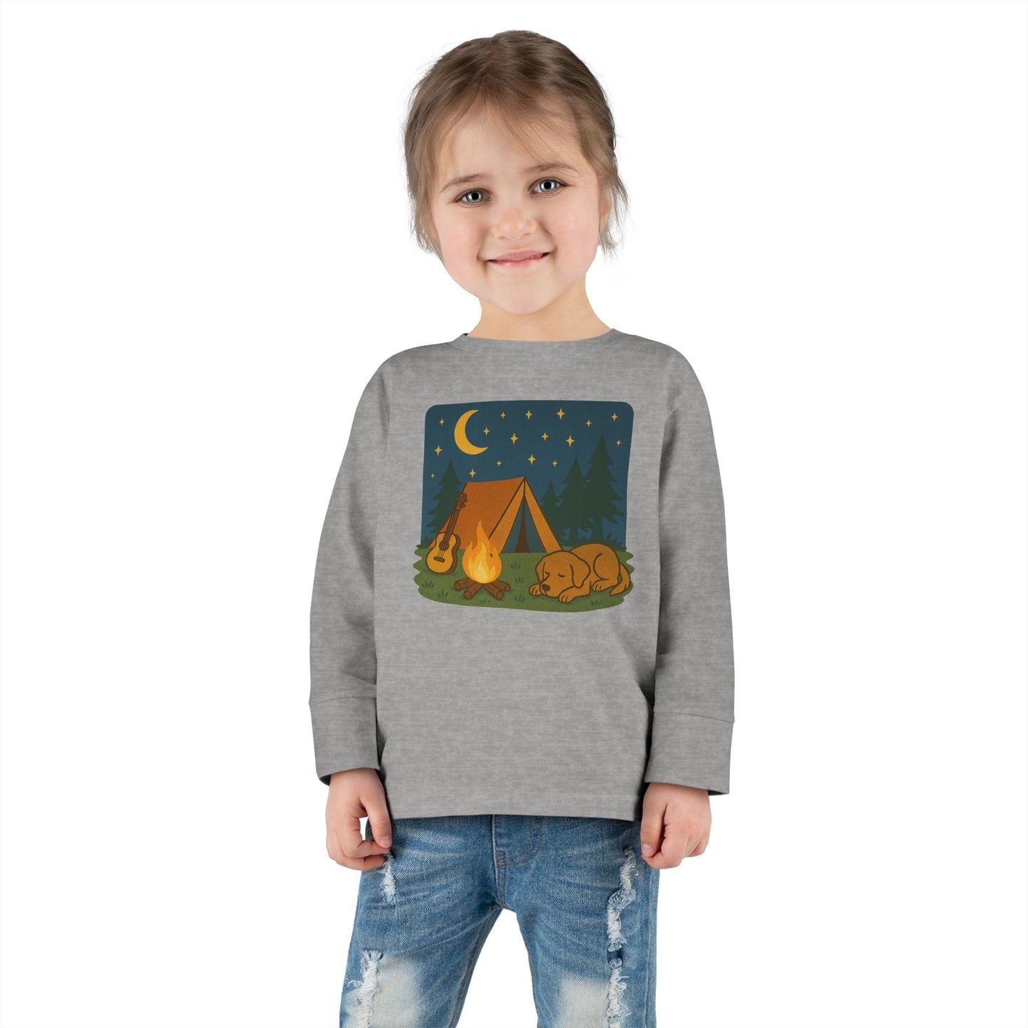 Toddler Camping Adventure Long Sleeve
