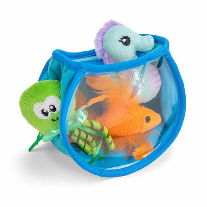 Hide & Seek Fish Bowl Cat Toy