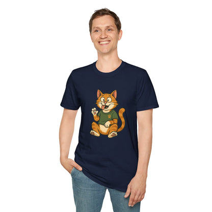 Goofy Cat T-Shirt