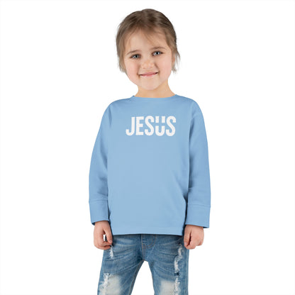 JESUS Toddler Long Sleeve Tee